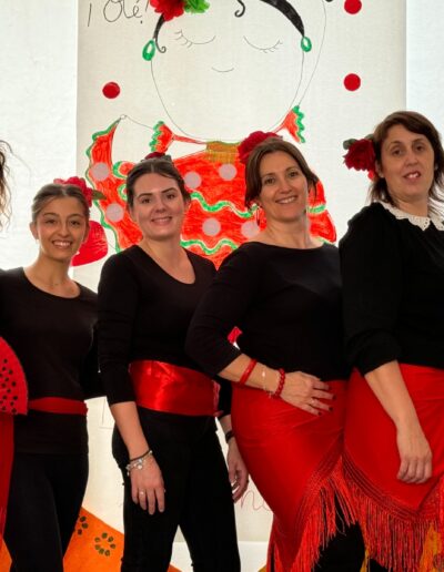 vestidas de flamenca
