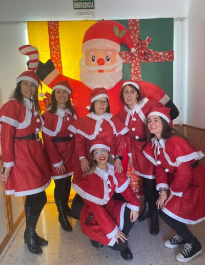 Vestidas de Navidad